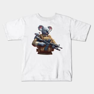 Tactical Koala Kids T-Shirt